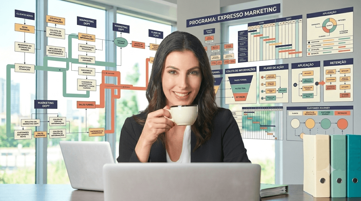 Capa do programa Expresso Marketing